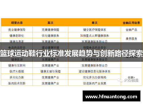 篮球运动鞋行业标准发展趋势与创新路径探索